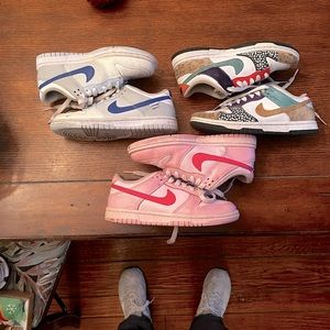 Nike dunk lot size 5 W